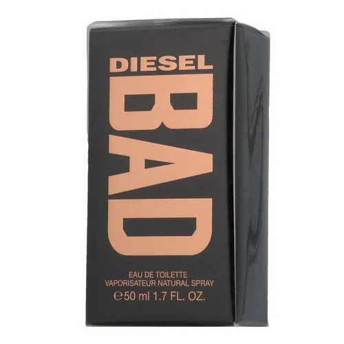 Diesel Bad Eau de Toilette für Herren 50 ml - Herrendüfte mit einer einzigartigen Mischung aus Tabak und Kaviar, die provokante Erotik und maskuline Eleganz verkörpert. Ideal für charismatische Männer, die ihre eigene Verführungskunst meistern.