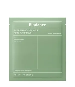 Biodance Refreshing Sea Kelp Real Deep Mask Tuchmaske 1 Stk