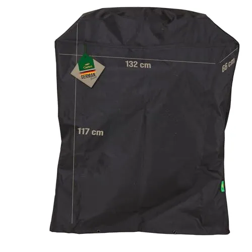 Mehr Garten Grillabdeckung wetterfest rechteckig, 132x66x117 cm - Grillabdeckungen aus strapazierfähigem Oxford 600D Gewebe, wasserdicht und UV-beständig für optimalen Schutz bei jedem Wetter.