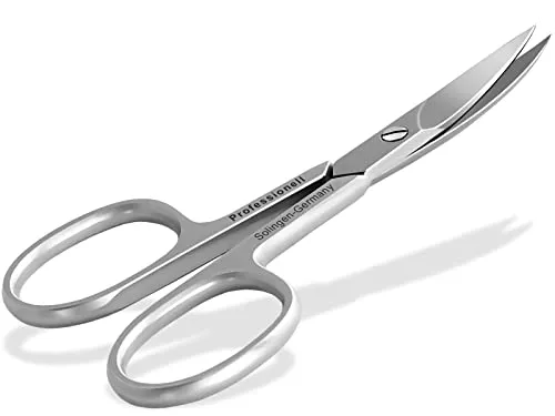 Nagelschere aus Solingen - Extra scharfe Fußnagelschere 9,5 cm - Nagelscheren aus hochwertigem rostfreiem Edelstahl, Made in Germany. Die einseitige Mikroverzahnung sorgt für präzisen Schnitt und verhindert Abrutschen beim Kürzen Ihrer Nägel.