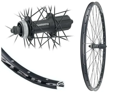 Bärwinkels 28 Zoll Hinterrad Shimano Disc Centerlock QC300 MTB 8/9/10 Fach 21-622 Hohlkammerfelge