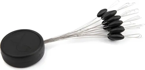 Matrix Gummistopper Schwarz Groß