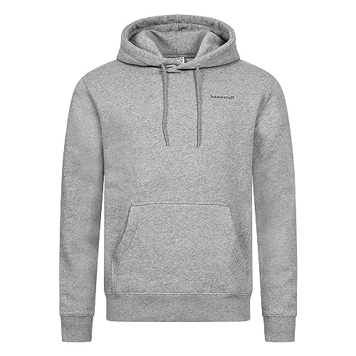 Basisstoff Kapuzenfreund Herren Pullover Grau Gr. XXL