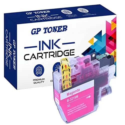 GP TONER Druckerpatronen Ersatz für Brother LC-3219XL Tintenpatrone für Brother MFC-J5330DW, MFC-J5330DW XL, MFC-J5335DW, MFC-J5335DWF, MFC-J5730DW, (Magenta)
