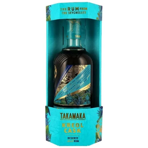 Takamaka Kreol Cask Rum 0,7l, 40,3% Vol.