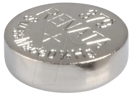 RENATA 379 - Silberoxid-Knopfzelle, 379, 16 mAh, 5,8 x 2,1 mm