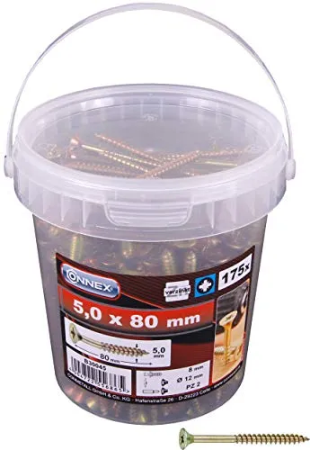 Connex Universalschrauben 5,0 x 80 mm von Connex