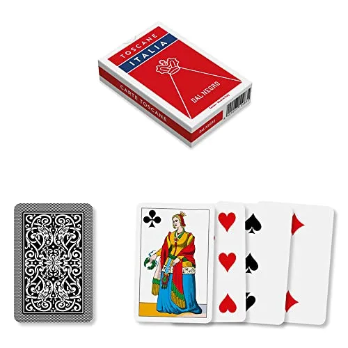 Dal - Toscane Italia Spielkarten, Mehrfarbig, 10083