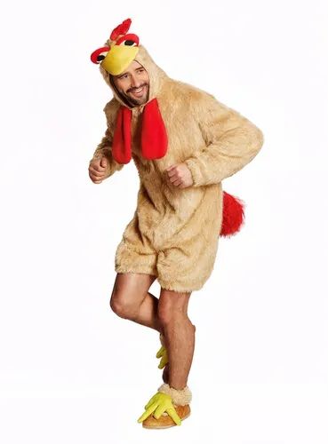 Hahn Kostüm Chris Chicken für Erwachsene