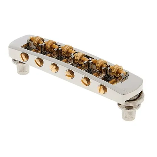 Schaller STM Bridge nickel - Gitarren- & Bass-Zubehör, höchste Qualität und präzise Verarbeitung, Made in Germany