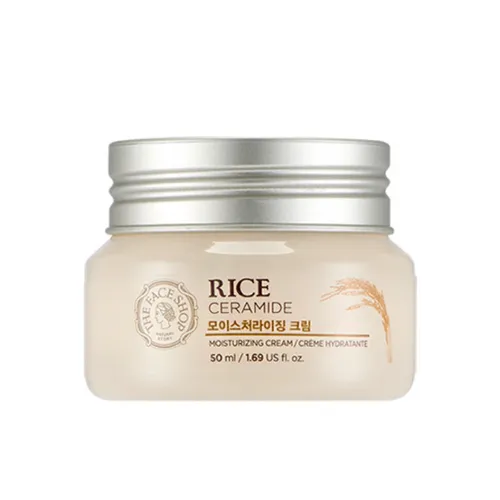 The Face Shop Reis- und Ceramid-Feuchtigkeitscreme – 50 ml