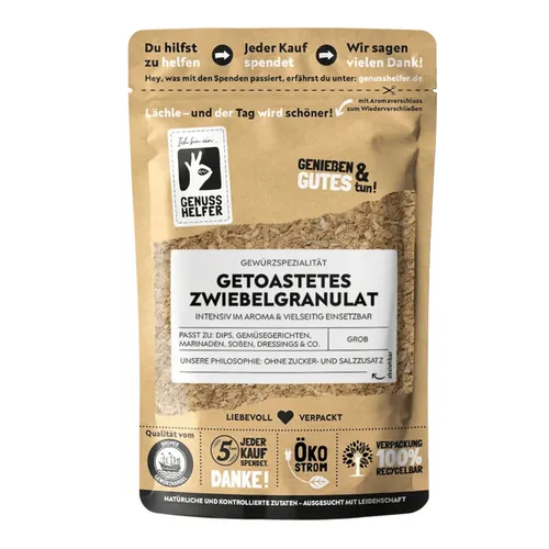 Zwiebelgranulat, getoastet Bremer Gewürzhandel, 70g