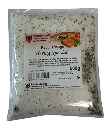 Räucherteufel Räucherlauge Hering Spezial 500g
