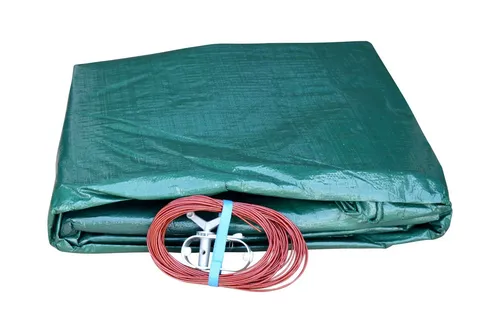 Abdeckplane Rechteck für Pool 5,0 x 3,0 m - Planenmaß 6,50 x 4,50 m Winterplane