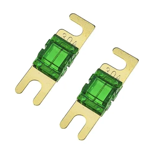 tomzz Audio 5800-067 Mini ANL Sicherung 30A 2 Stück mit vergoldeten Kontakten