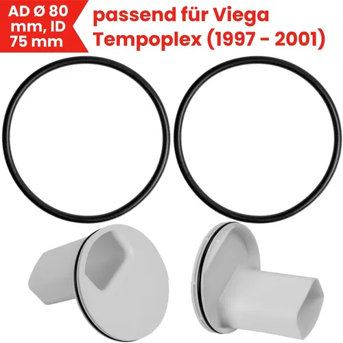 Tauchrohr Dichtung passend für Viega Tempoplex 6956.1-821 31826 Dusche Dichtring