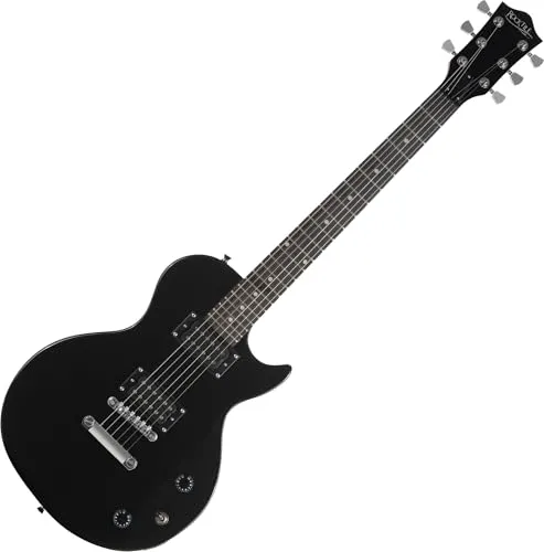 Rocktile LP-100 BL E-Gitarre - Gitarren, LP-Modell mit Linde-Korpus und Palisander-Griffbrett, ideal für kraftvollen Sound mit 2x Humbucker Tonabnehmer und Chrom-Hardware.
