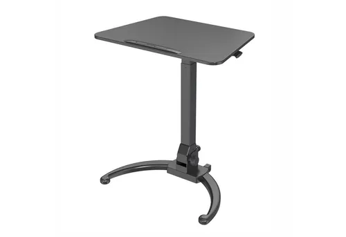 SVITA Schreibtisch WONJU, höhenverstellbar und neigbar in schwarz von SVITA