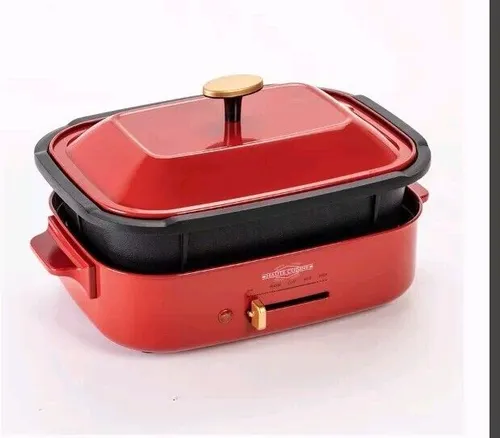 Elektrogrill Tischgrill Multifunktion 230 °C 1400 W