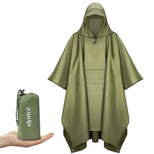 Stynice Leicht Wasserdicht Regenponcho Herren & Damen