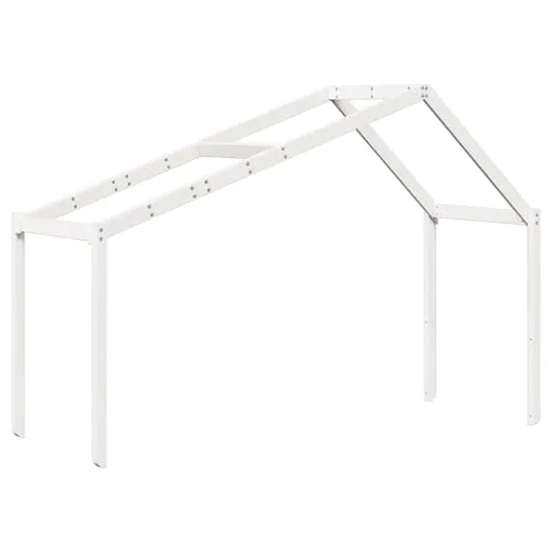 vidaXL Dach für Kinderbett Weiß von vidaXL