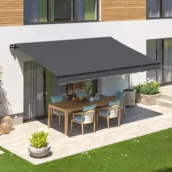 empasa Gelenkarmmarkise manuell – 4 Größen & 8 Farben