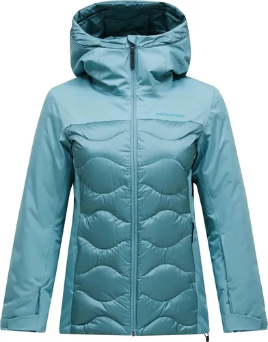 Peak Performance Sommerjacke - Skijacke mit Hybriddesign, kombiniert synthetische Wattierung und Daunenfüllung, wasserabweisend und atmungsaktiv, ideal für kalte Tage auf der Piste.