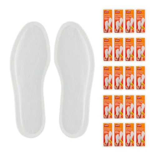 Sohlenwärmer Heizsohlen Thermoeinlagen - Einlegesohlen für kalte Tage, selbstwärmend und ideal für Outdoor-Aktivitäten, bieten stundenlange Wärme für Ihre Füße.