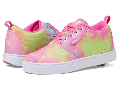 Heelys Mädchen Pro 20 Prints Schuhe mit Rollen, Pink/Weiß - Stylische Schuhe mit integrierten Rollen für Spaß und Beweglichkeit. Ideal für aktive Kinder, die gerne unterwegs sind.
