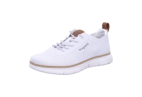 Bugatti Herren Schnürstiefel in weiß von Bugatti