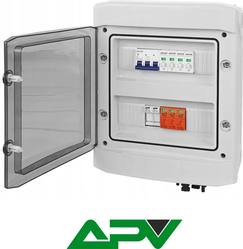 Solar Anschlusskasten 1-String AC DC 1000V 32A mit Überspannungsschutz T2