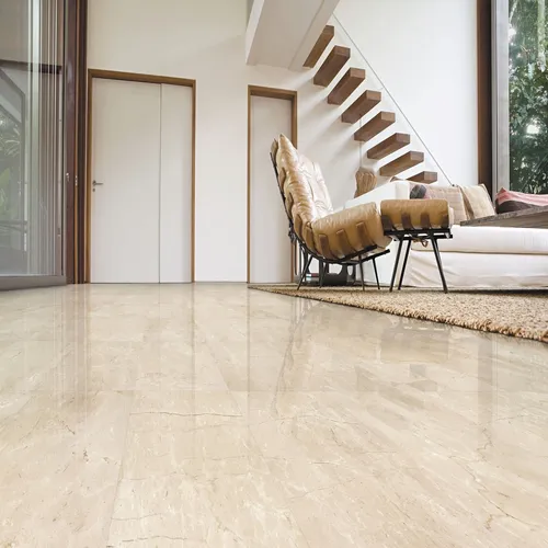 Marmorboden Set 23m² CREMA MARFIL für Luxusfliesen - Hochwertige Marmorfliesen in glänzender CREMA MARFIL Farbe, ideal für moderne Wohnräume und Außenbereiche. Maße: 60x60cm, Höhe: 2cm, Gesamtfläche: 23m².