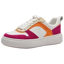 Tamaris Damen Sneaker Low Leder Fuxia 39 EU