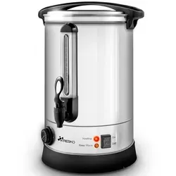 TRESKO® Glühweinkocher 20L - Der perfekte Einkochautomat für heiße Getränke - Multikocher mit 20L Fassungsvermögen und einstellbarem Temperaturregler von 30 °C bis 110 °C. Ideal für Glühwein, sicher dank Trockenlaufschutz und Wasserstandsanzeige.