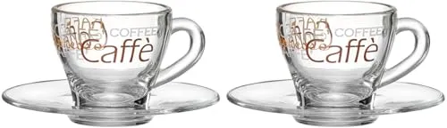 Ritzenhoff & Breker Espresso-Set Milano | 4-teilig | 95 ml | hitzebeständiges Glas