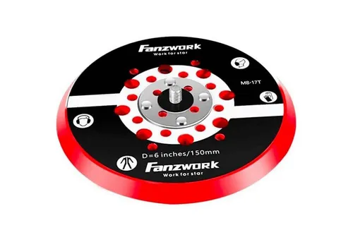 Fanzwork Schleifteller FANZWORK Klett-Schleifteller Ø 150mm, 5/16 Zoll UNF Außengewinde