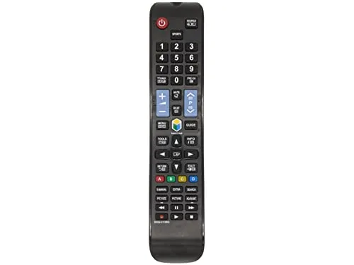 azurano Fernbedienung für Samsung BN59-01198Q, BN5901198Q, TM1250A TV Fernbedienung für Samsung LED Smart TV ersetzt auch BN59-01198A/C/B/U/X
