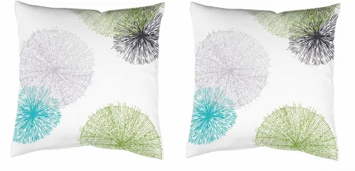 HOME WOHNIDEEN Dekokissen SCOPPIO - Samt Kissenhülle mit Füllung - Moderne Kissen in 40x40 cm und 50x50 cm, doppelseitig bedruckt mit schönem Digitaldruck. Perfekt für stilvolle Wohnräume, 100% Polyester mit Reißverschluss.