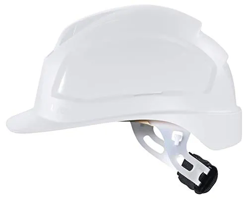 Uvex Pheos E-WR Schutzhelm - Unbelüfteter Arbeitshelm für Elektriker - Weiß Weiß