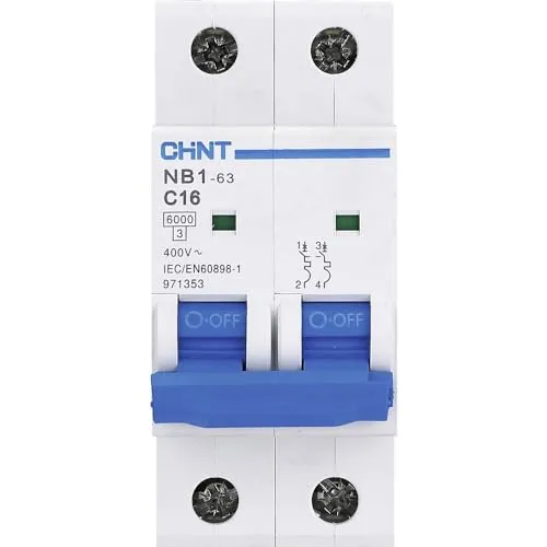 Chint 179643 NB1L Leitungsschutzschalter 2polig 13 A