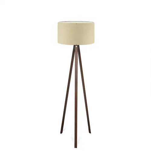 Opviq Stehlampe Beige aus 100% Holz - Skandinavisches Design trifft auf natürliche Eleganz: Die robuste Stehlampe mit austauschbarem Leuchtmittel sorgt für eine warme Lichtatmosphäre in Ihrem Zuhause.