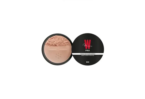 Miss W Pro Make-up HD Silk Puder – Veganes, biologisches Puder für perfekten Teint