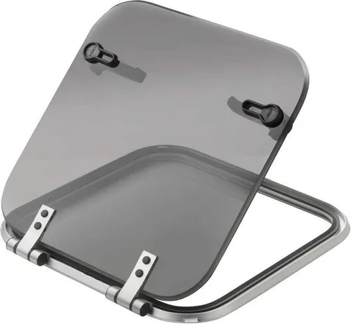 Vetus Planus-luke Durchsichtig,Silber 374 x 374 mm Durchsichtig,Silber 374 x 374 mm