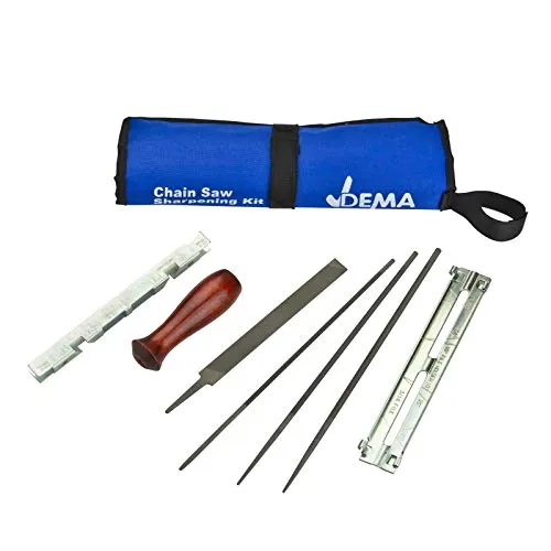 Feilset Schärfset schärfen Feilen Set 7-tlg. für Kettensäge Sägekette Motorsäge