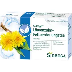SIDROGA Löwenzahn Tee - Aromatischer Löwenzahn Tee, ideal für entspannte Momente. Genießen Sie die natürliche Note in Ihrer Teepause.