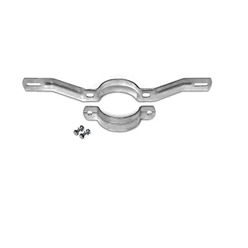 Betriebsausstattung24 Rohrschellen zur Schilderbefestigung von Betriebsausstattung24