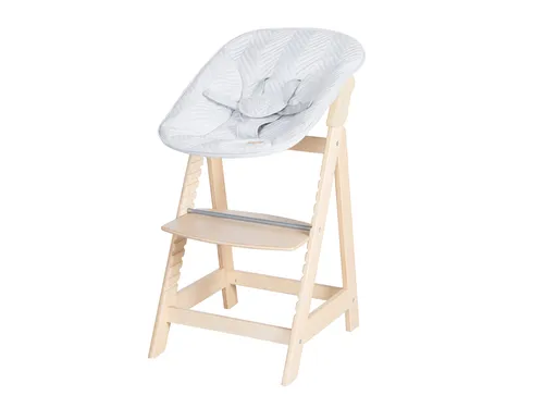 roba Hochstuhl Born Up Zick Zack – 2in1 Hochstuhl mit Sitzverkleinerer