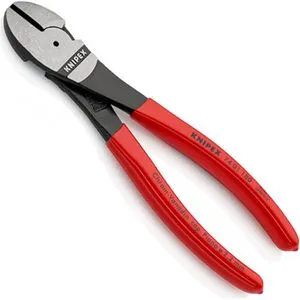 Knipex Seitenschneider 74 01 180, Kraft-Seitenschneider, 180 mm