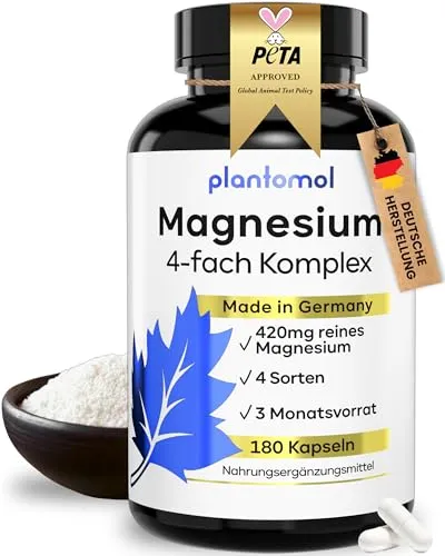 4-fach Magnesium Komplex hochdosiert