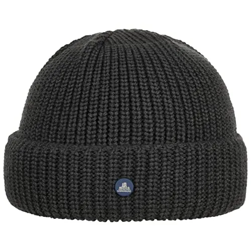 HAMMABURG Strick Dockermütze - Elegante Beanie aus Wolle - Strickmützen für Herren, Made in Italy mit hohem Wollanteil für optimale Wärme und schmutzabweisende Eigenschaften. Ideal für stilvolle Herbst- und Winterlooks.